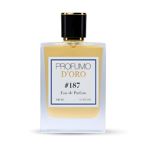 Profumo Doro 187 – eleganter Flakon mit würzig-süßem Eau de Parfum aus Vanille, Ingwer und Amber für Damen und Herren